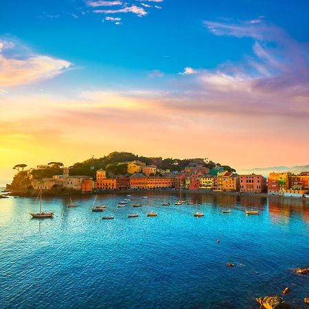 Apartmán 021 - Casa Ponente Con Terrazzo - Centro Citta, Carruggio E Mare Baia Del Silenzio A 500 M Sestri Levante Exteriér fotografie